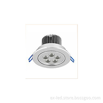 Hight brightness led downlight flach